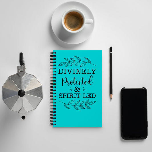 Divinely Protected Spiral notebook
