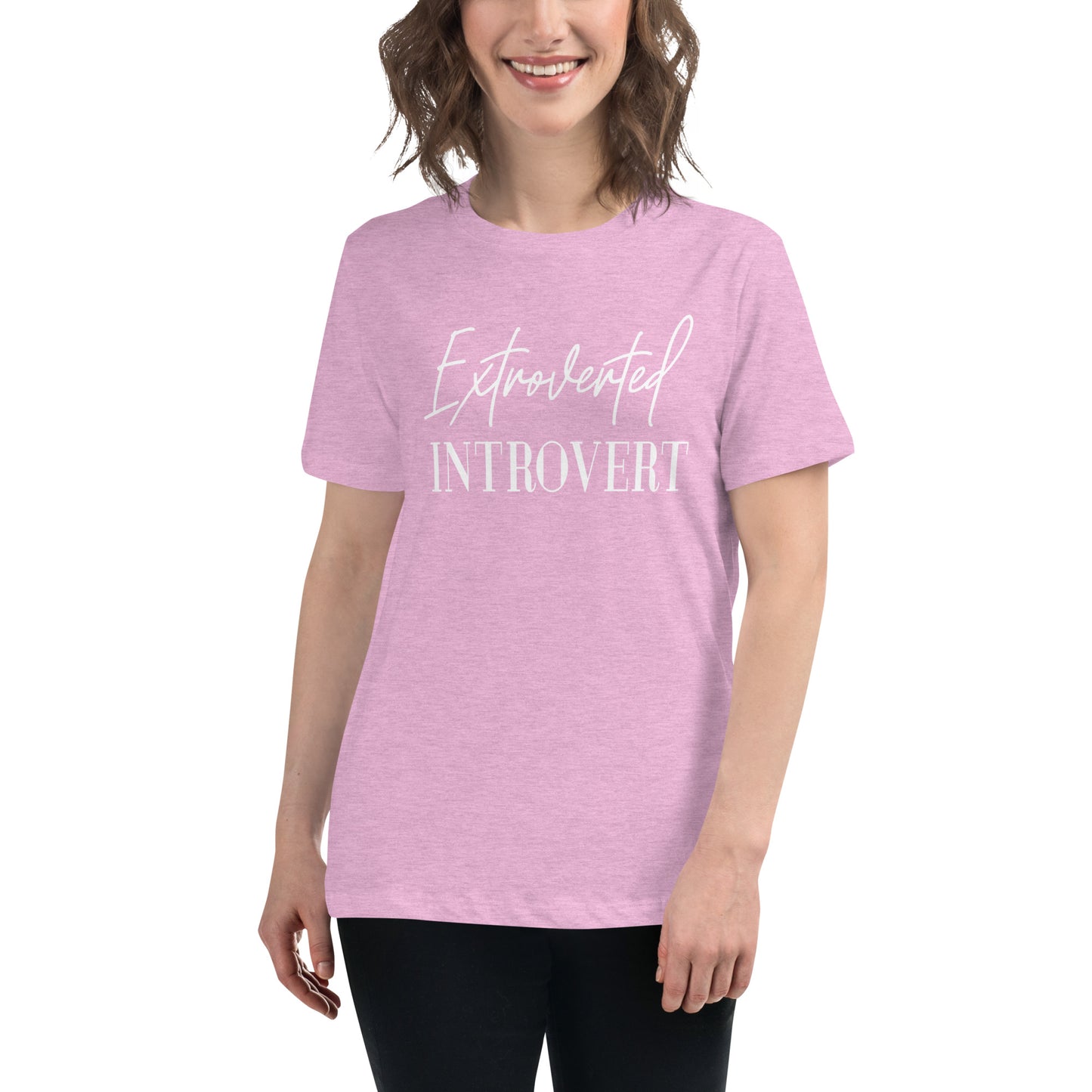 Extroverted Introvert Women's Relaxed T-Shirt