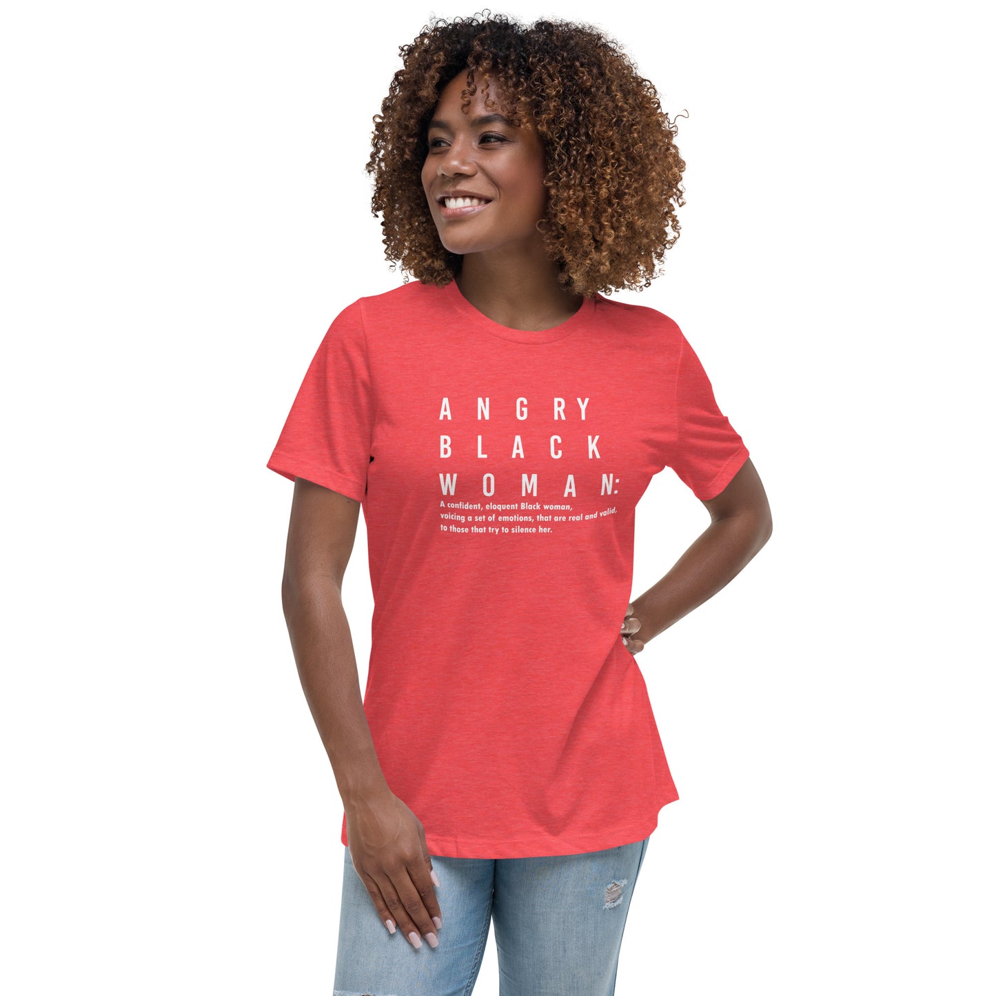 Angry Black Woman Relaxed T-Shirt