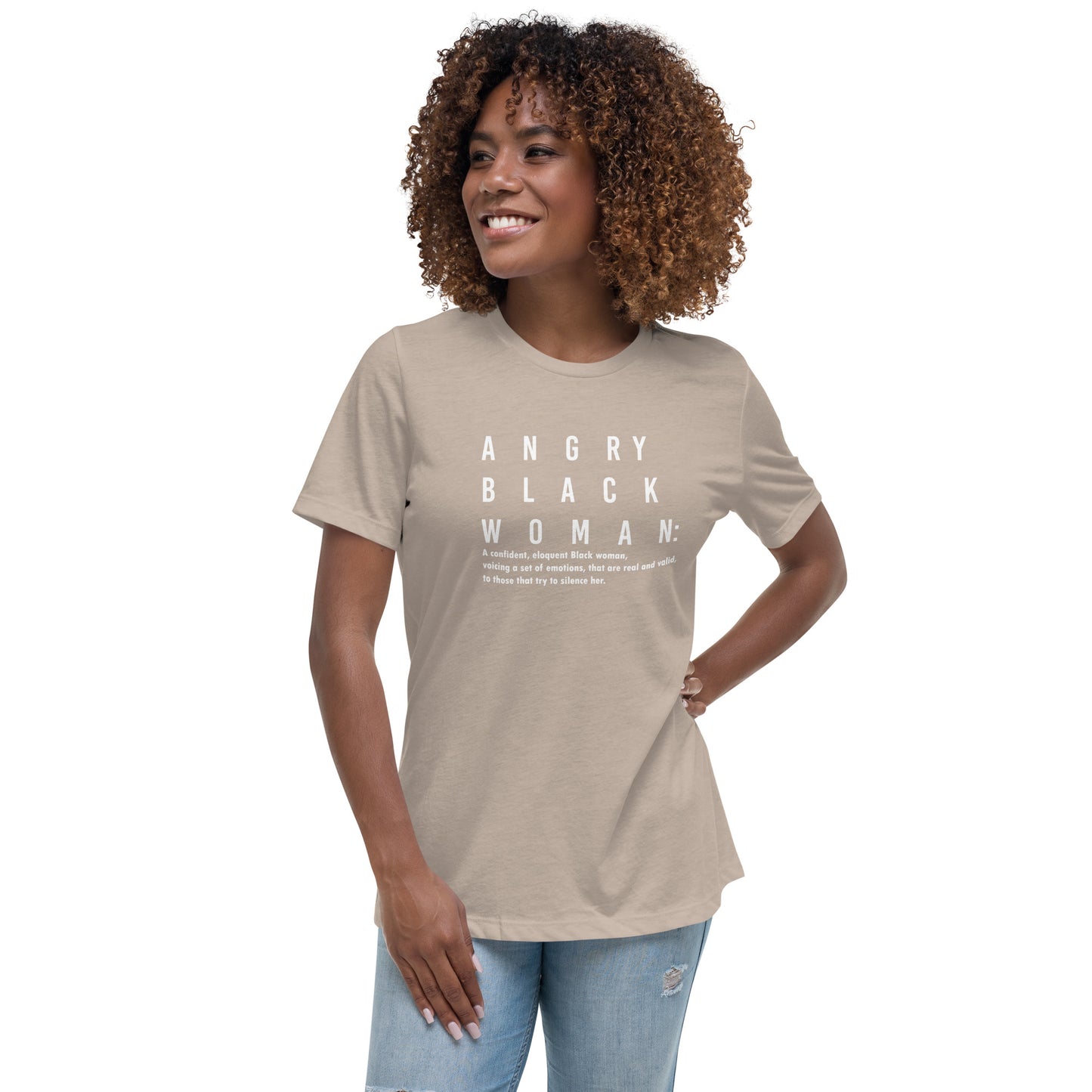 Angry Black Woman Relaxed T-Shirt
